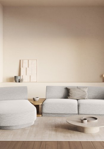 MICADONI  Modulsofa til venstre, Miley, 3 seter, 300x145x70