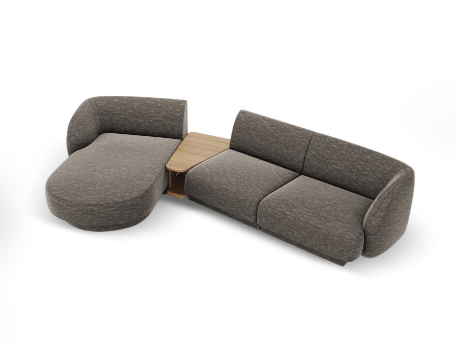 MICADONI  Modulsofa til venstre, Miley, 3 seter, 300x145x70