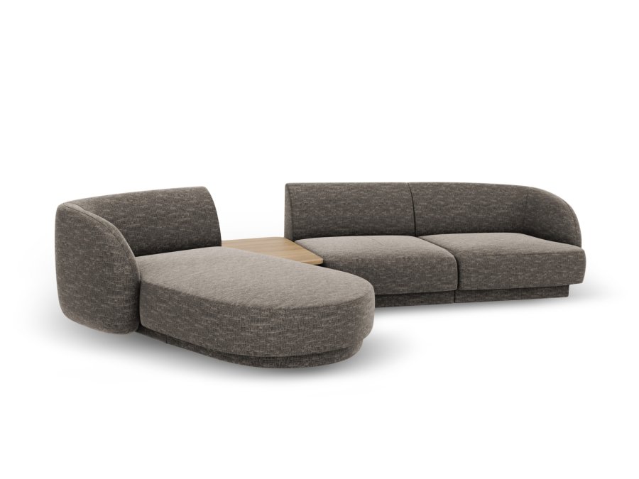 MICADONI  Modulsofa til venstre, Miley, 3 seter, 300x145x70