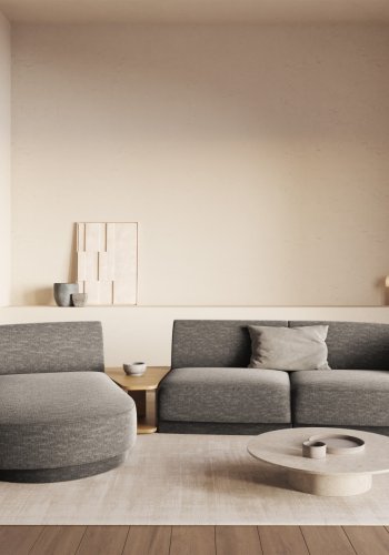 MICADONI  Modulsofa til venstre, Miley, 3 seter, 300x145x70