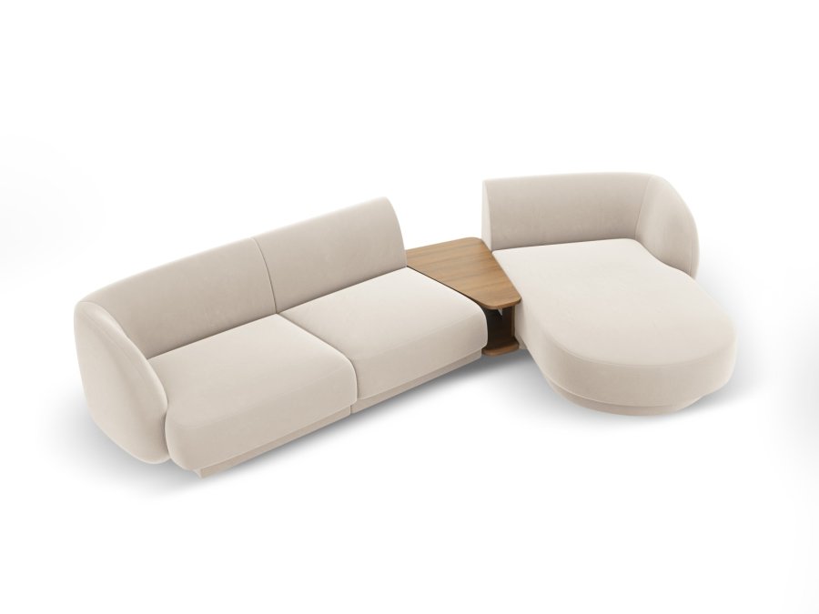 MICADONI  Modulsofa i flyel til hyre, Miley, 3 seter, 300x145x70