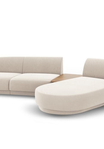 MICADONI  Modulsofa i flyel til hyre, Miley, 3 seter, 300x145x70