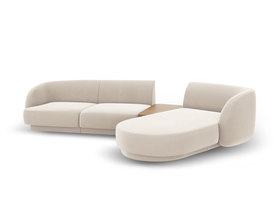 MICADONI  Modulsofa i flyel til hyre, Miley, 3 seter, 300x145x70