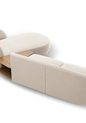 MICADONI  Modulsofa i flyel til hyre, Miley, 3 seter, 300x145x70