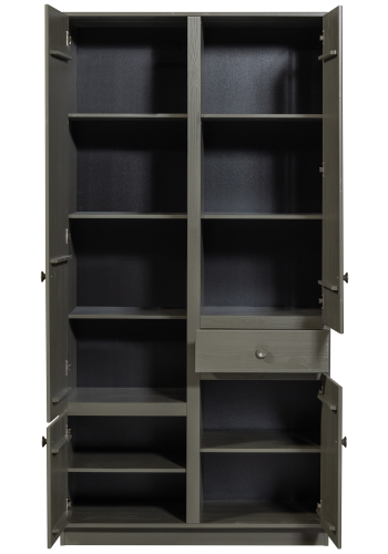 WOOOD Alfie hylde til Alfie garderobeskab - grn fyrretr (st af 3) (H:2xB:52xD:57)