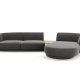 MICADONI  Modulsofa i flyel til hyre, Miley, 3 seter, 300x145x70