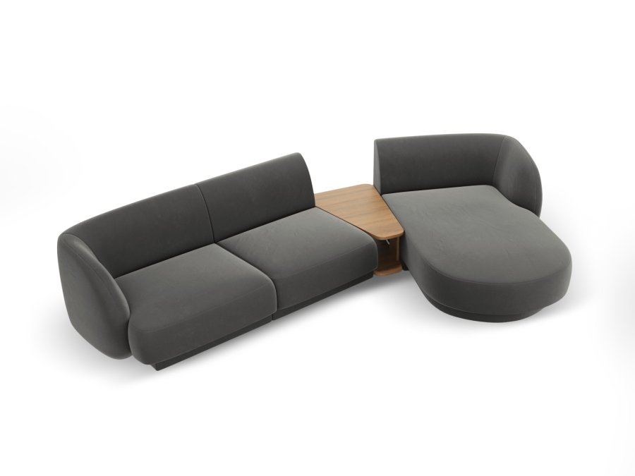 MICADONI  Modulsofa i flyel til hyre, Miley, 3 seter, 300x145x70