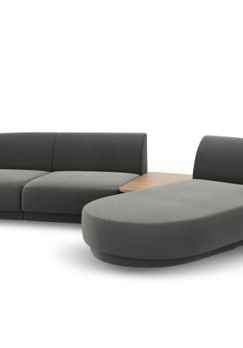 MICADONI  Modulsofa i flyel til hyre, Miley, 3 seter, 300x145x70