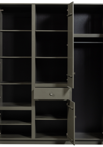 WOOOD Alfie hylde til Alfie garderobeskab - grn fyrretr (st af 3) (H:2xB:52xD:57)