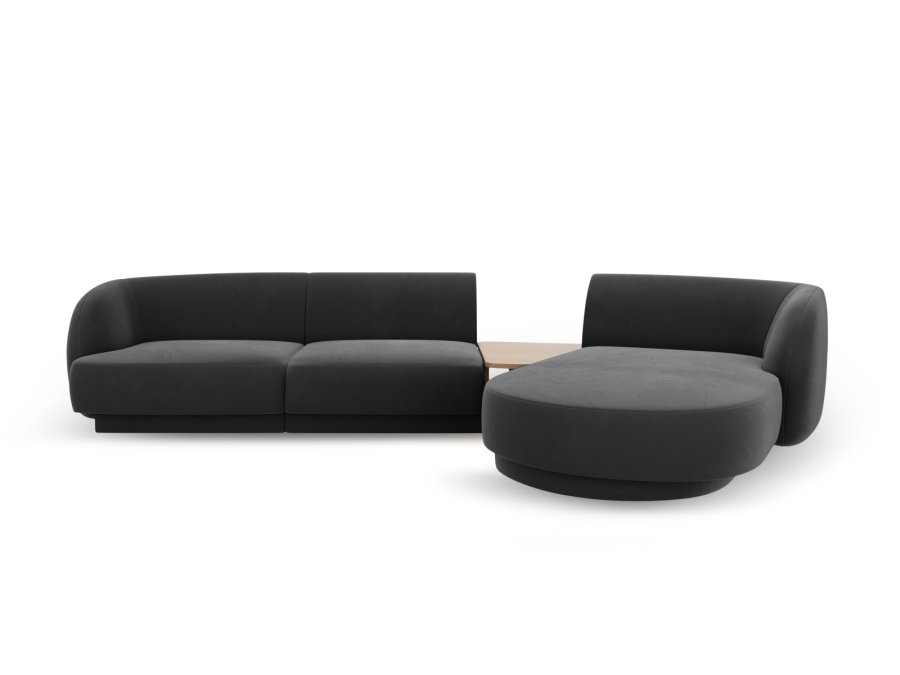 MICADONI  Modulsofa i flyel til hyre, Miley, 3 seter, 300x145x70