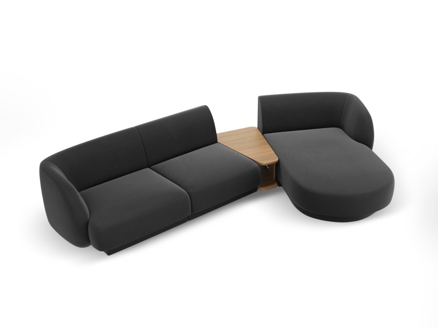 MICADONI  Modulsofa i flyel til hyre, Miley, 3 seter, 300x145x70