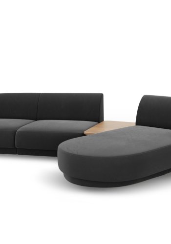 MICADONI  Modulsofa i flyel til hyre, Miley, 3 seter, 300x145x70