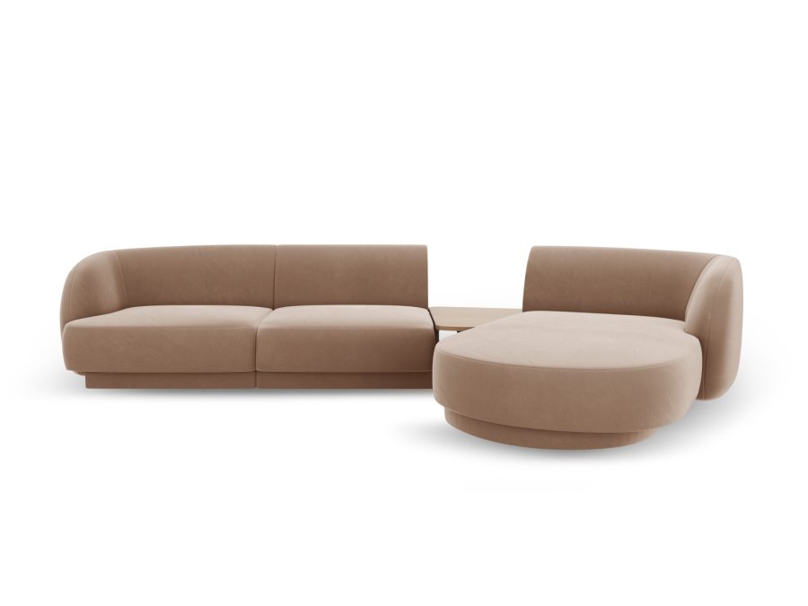 MICADONI  Modulsofa i flyel til hyre, Miley, 3 seter, 300x145x70