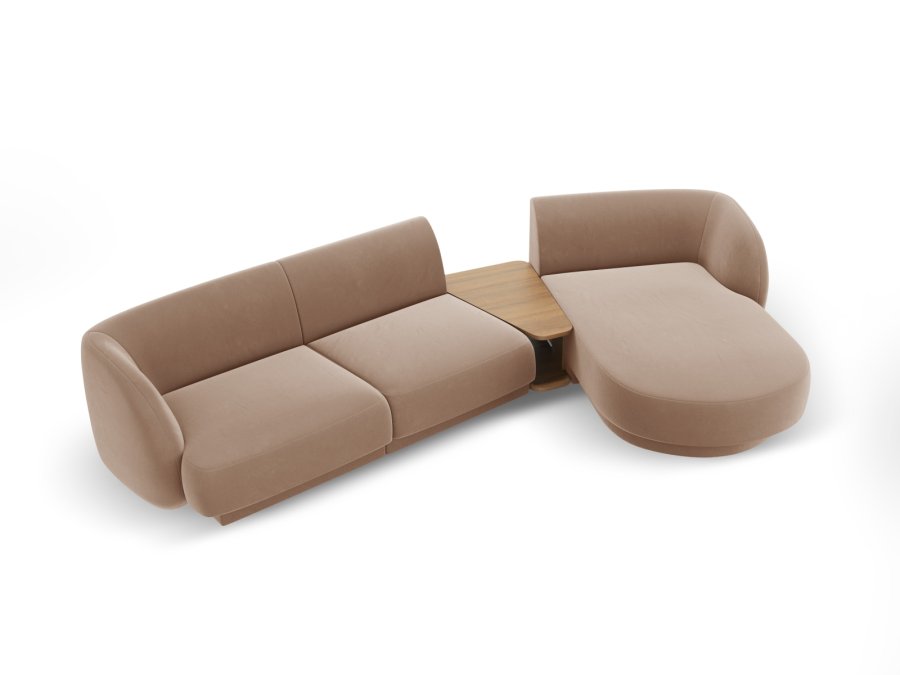 MICADONI  Modulsofa i flyel til hyre, Miley, 3 seter, 300x145x70