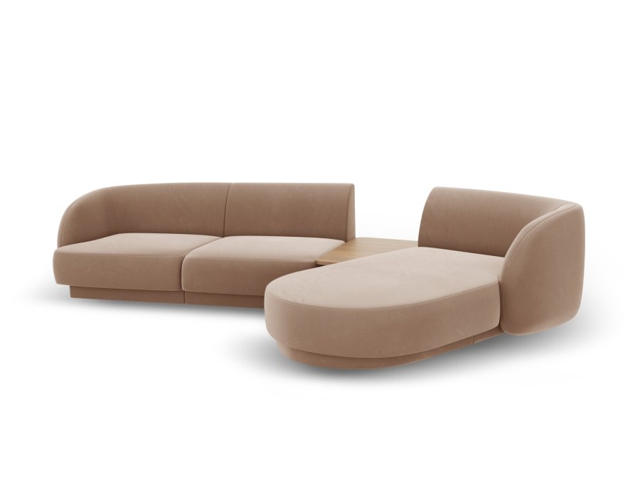 MICADONI  Modulsofa i flyel til hyre, Miley, 3 seter, 300x145x70