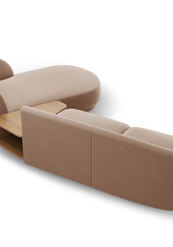 MICADONI  Modulsofa i flyel til hyre, Miley, 3 seter, 300x145x70