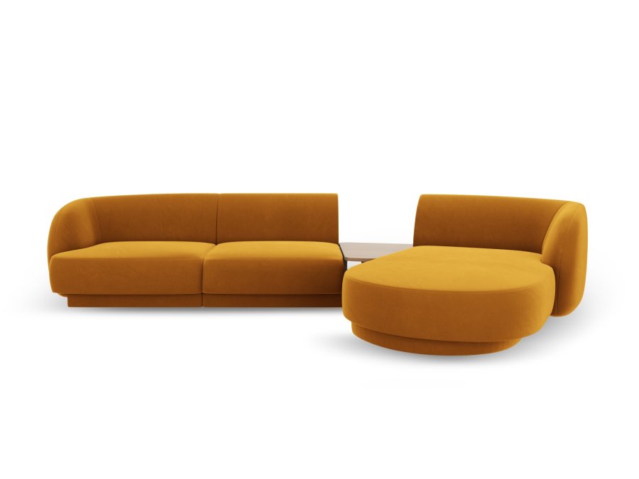 MICADONI  Modulsofa i flyel til hyre, Miley, 3 seter, 300x145x70