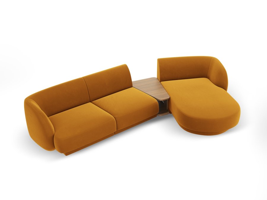 MICADONI  Modulsofa i flyel til hyre, Miley, 3 seter, 300x145x70