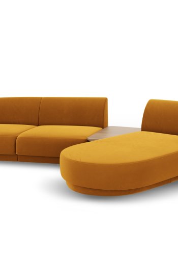 MICADONI  Modulsofa i flyel til hyre, Miley, 3 seter, 300x145x70