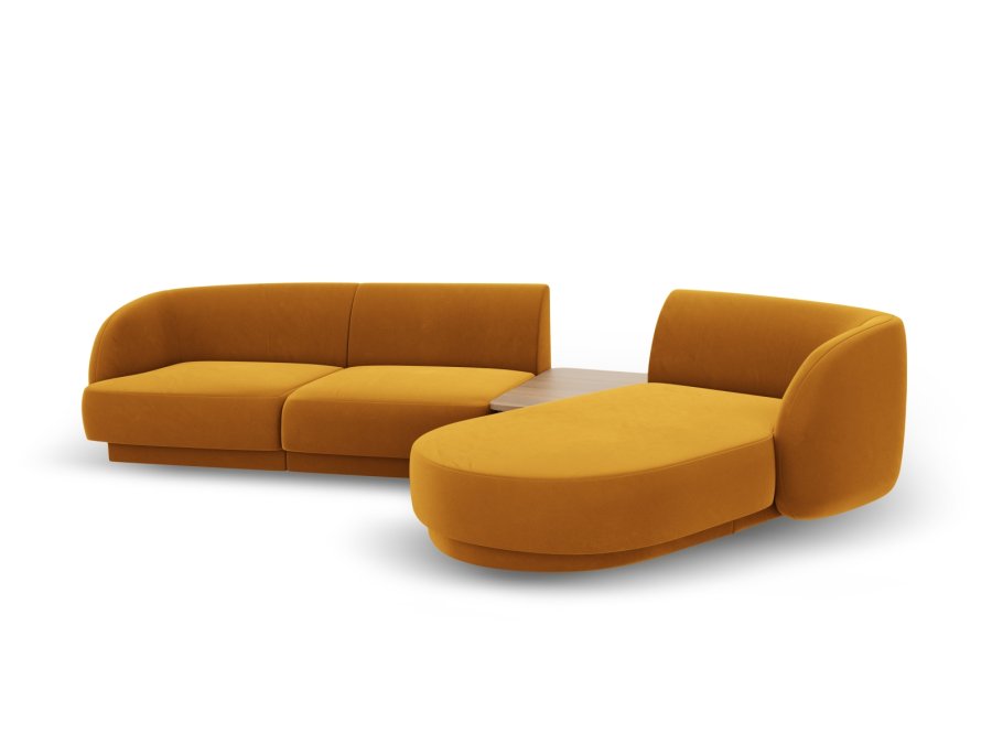 MICADONI  Modulsofa i flyel til hyre, Miley, 3 seter, 300x145x70