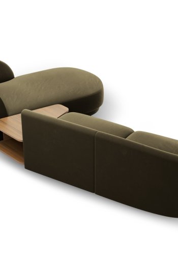 MICADONI  Modulsofa i flyel til hyre, Miley, 3 seter, 300x145x70