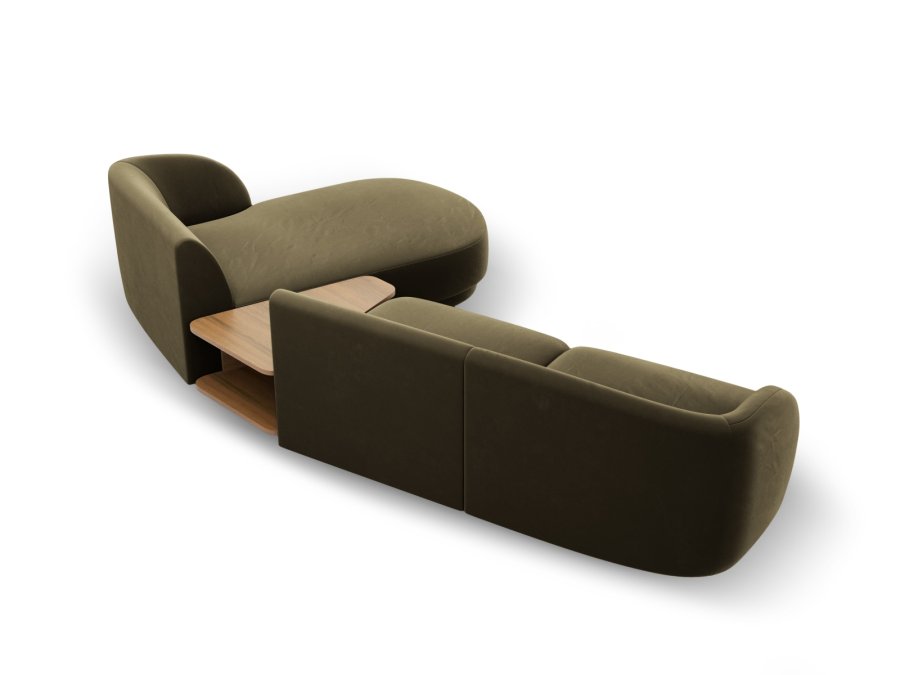 MICADONI  Modulsofa i flyel til hyre, Miley, 3 seter, 300x145x70