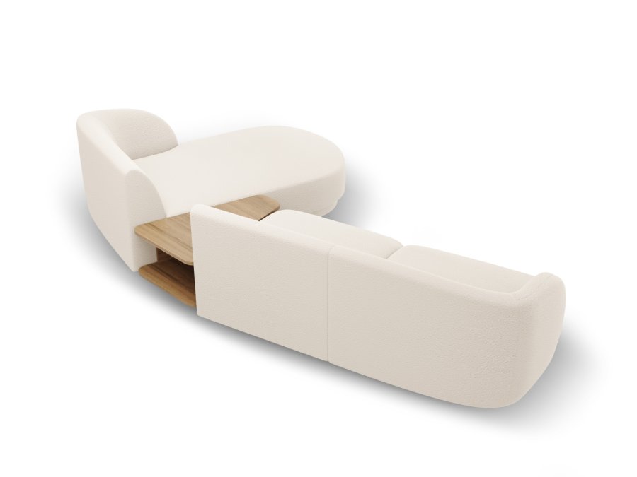 MICADONI  Modulsofa til hyre, Miley, 3 seter, 300x145x70