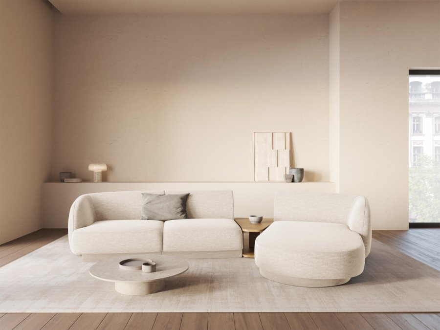 MICADONI  Modulsofa til hyre, Miley, 3 seter, 300x145x70