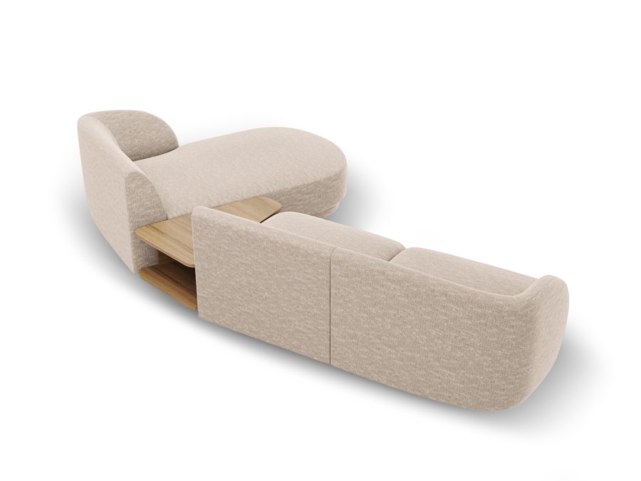 MICADONI  Modulsofa til hyre, Miley, 3 seter, 300x145x70