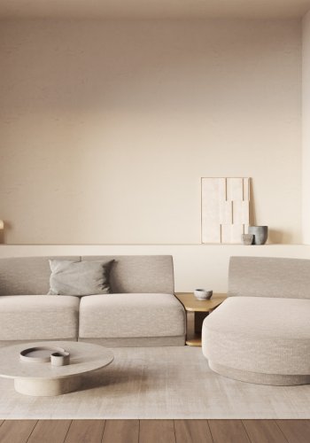 MICADONI  Modulsofa til hyre, Miley, 3 seter, 300x145x70