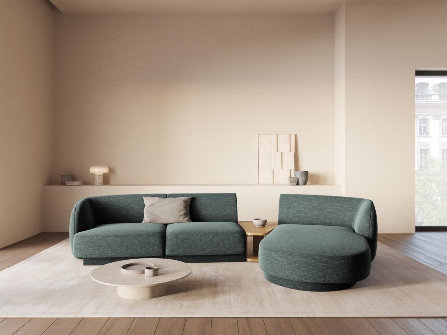 MICADONI  Modulsofa til hyre, Miley, 3 seter, 300x145x70