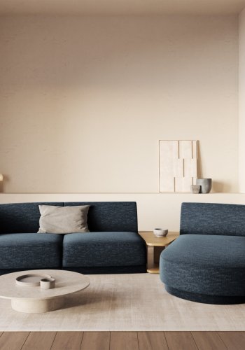 MICADONI  Modulsofa til hyre, Miley, 3 seter, 300x145x70