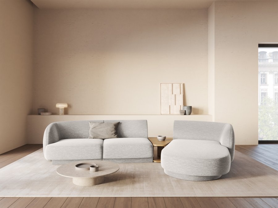 MICADONI  Modulsofa til hyre, Miley, 3 seter, 300x145x70