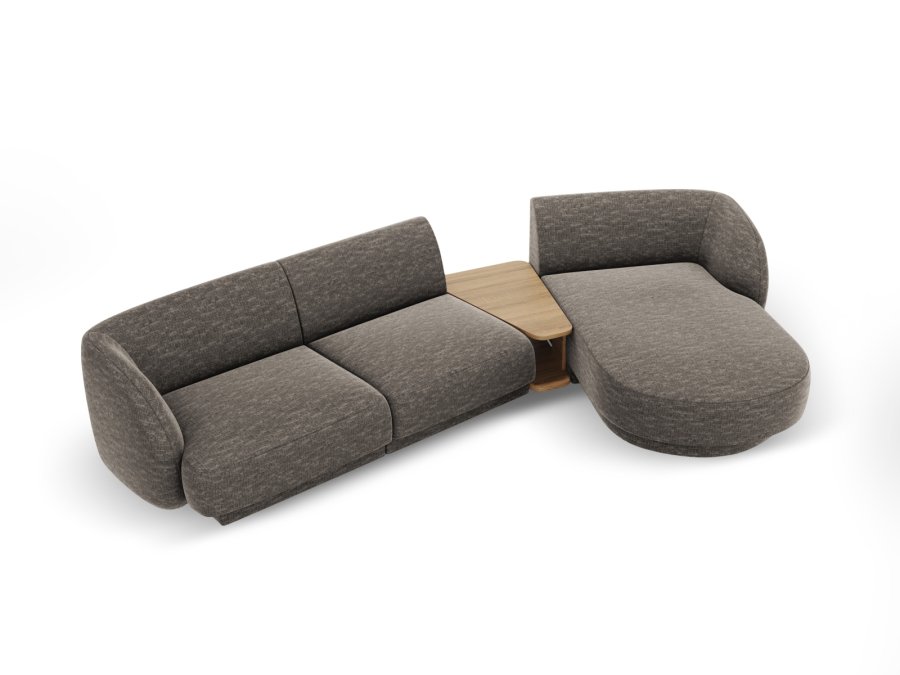 MICADONI  Modulsofa til hyre, Miley, 3 seter, 300x145x70