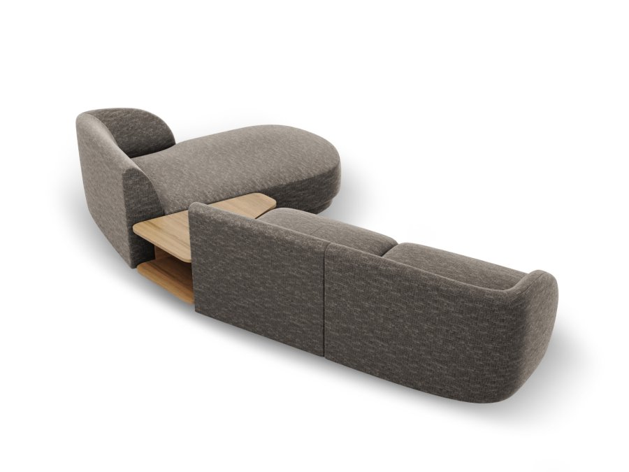 MICADONI  Modulsofa til hyre, Miley, 3 seter, 300x145x70