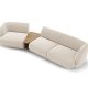 MICADONI  Modulsofa i flyel, venstre, Miley, 3 seter, 300x118x70