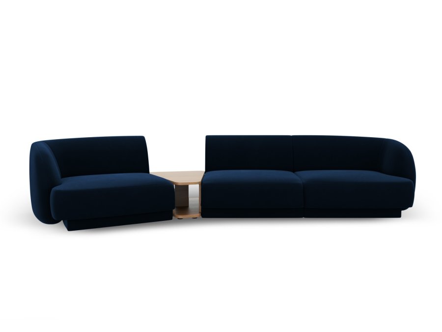 MICADONI  Modulsofa i flyel, venstre, Miley, 3 seter, 300x118x70