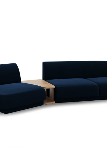MICADONI  Modulsofa i flyel, venstre, Miley, 3 seter, 300x118x70