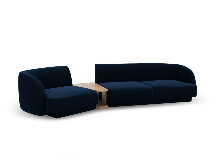 MICADONI  Modulsofa i flyel, venstre, Miley, 3 seter, 300x118x70