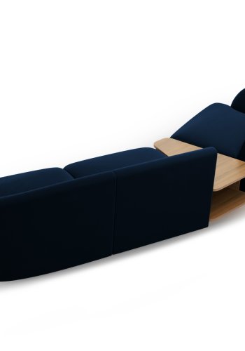 MICADONI  Modulsofa i flyel, venstre, Miley, 3 seter, 300x118x70