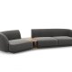 MICADONI  Modulsofa i flyel, venstre, Miley, 3 seter, 300x118x70
