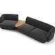 MICADONI  Modulsofa i flyel, venstre, Miley, 3 seter, 300x118x70