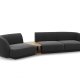 MICADONI  Modulsofa i flyel, venstre, Miley, 3 seter, 300x118x70