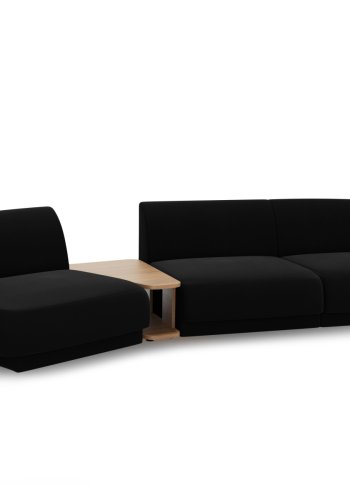 MICADONI  Modulsofa i flyel, venstre, Miley, 3 seter, 300x118x70