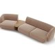 MICADONI  Modulsofa i flyel, venstre, Miley, 3 seter, 300x118x70