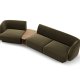 MICADONI  Modulsofa i flyel, venstre, Miley, 3 seter, 300x118x70