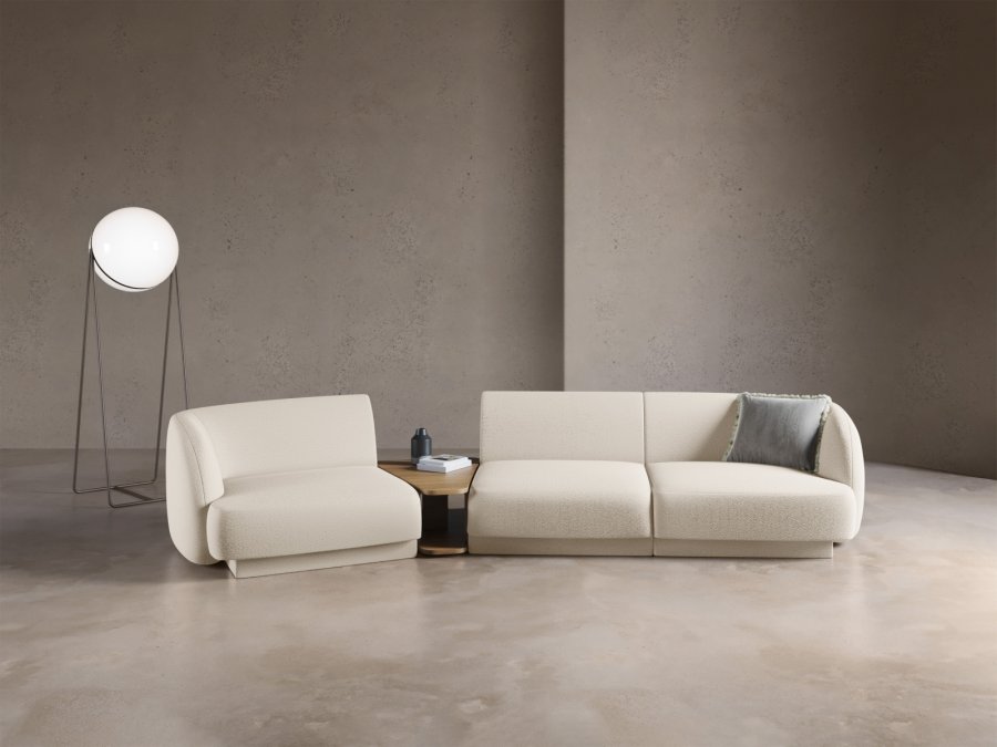 MICADONI  Venstre modulsofa, Miley, 3 seter, 300x118x70