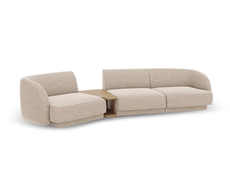 MICADONI  Venstre modulsofa, Miley, 3 seter, 300x118x70