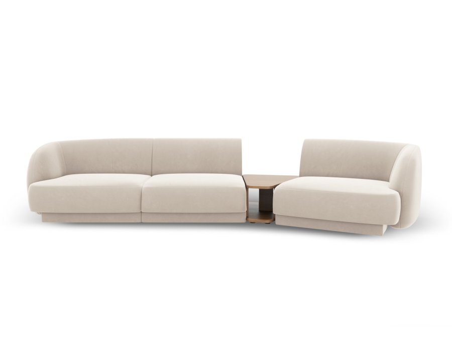 MICADONI  Modulsofa i flyel til hyre, Miley, 3 seter, 300x118x70