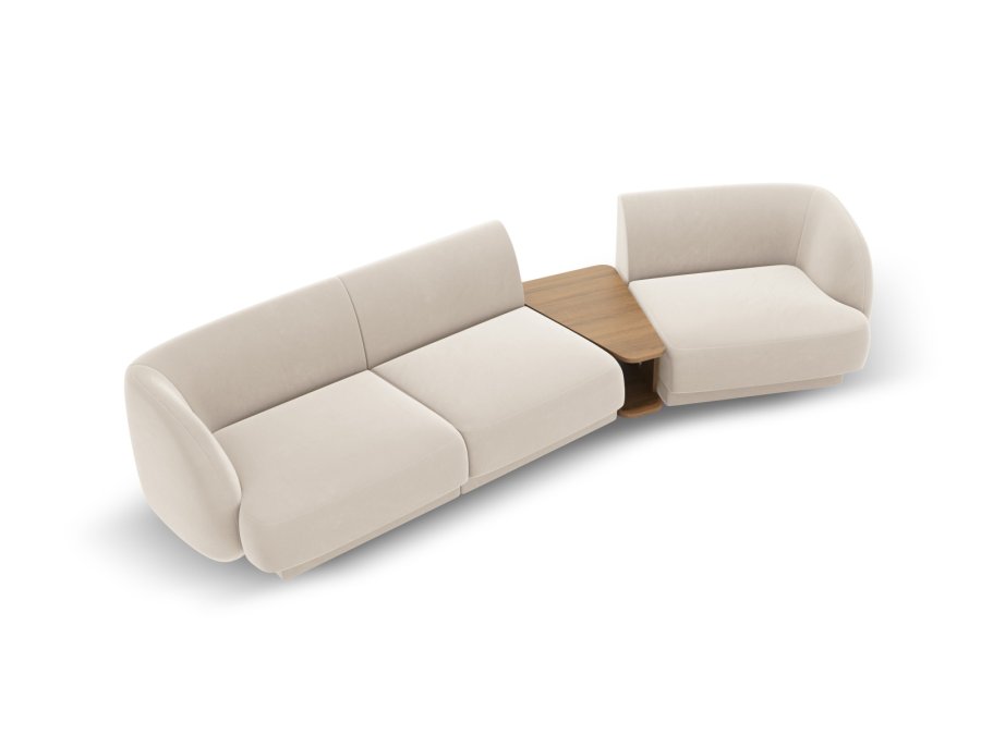 MICADONI  Modulsofa i flyel til hyre, Miley, 3 seter, 300x118x70